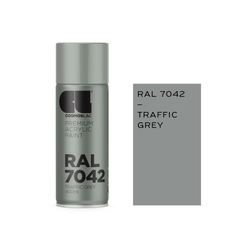 Spray COSMOS LAC GRAY RAL7042- No306 400ml