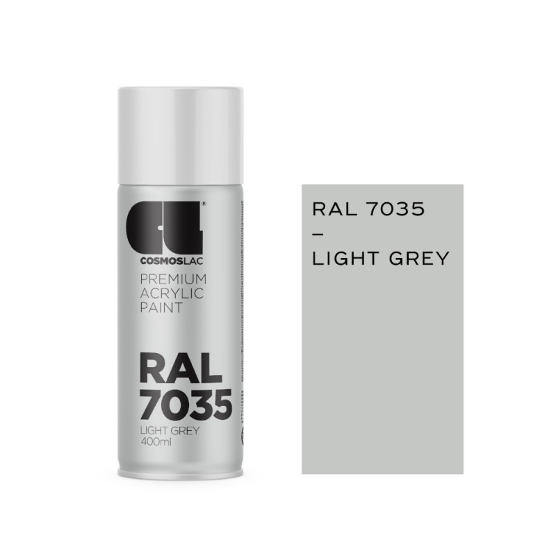 Spray COSMOS LAC LIGHT GRAY RAL7035-No319 400ml