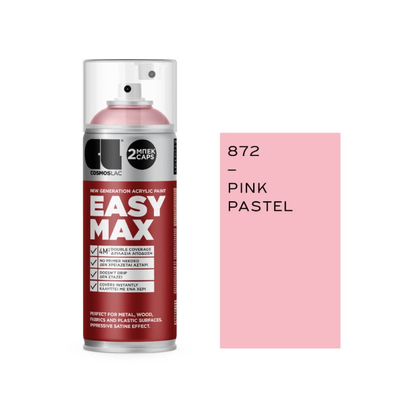 Spray COSMOS LAC EASYMAX PASTEL PINK No. 872 400ml