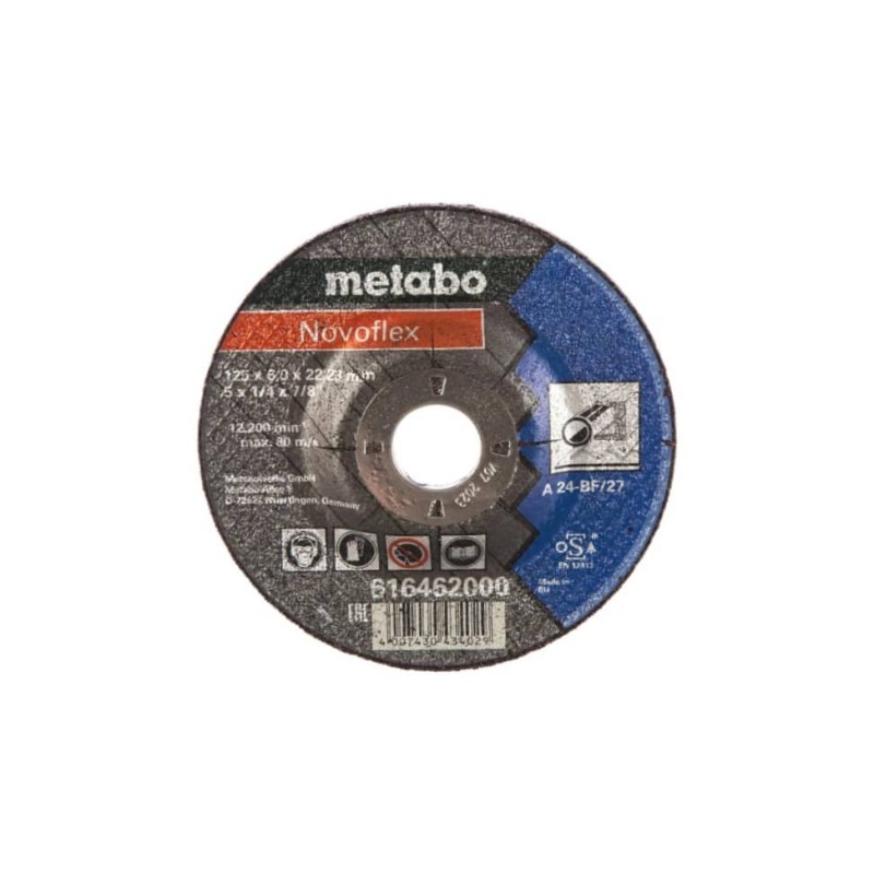 Δίσκος Λείανσης METABO 125x6x22.23mm 616462000