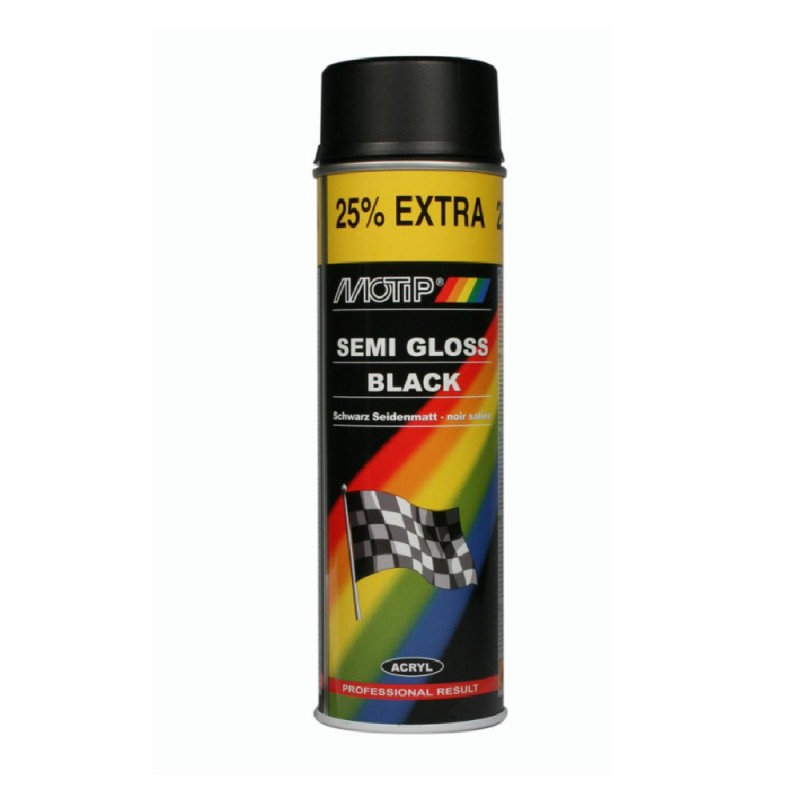 Spray MOTIP BLACK SATIN No. 04001 500ml