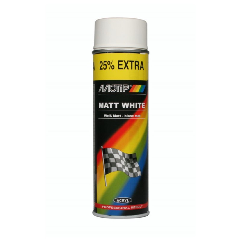 Spray MOTIP WHITE MAT No. 04002 500ml