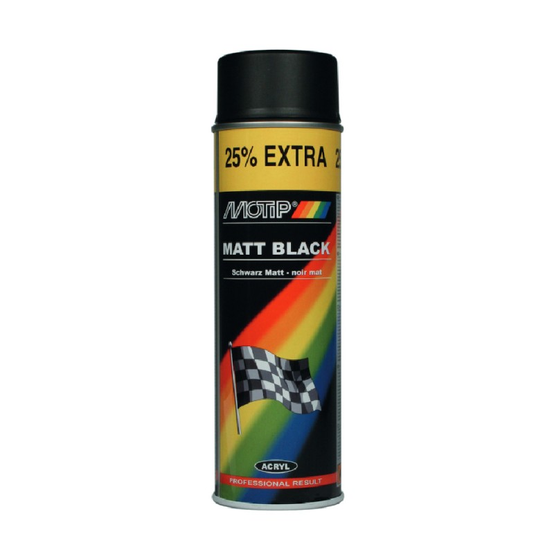 Spray MOTIP BLACK MAT No. 04006 500ml