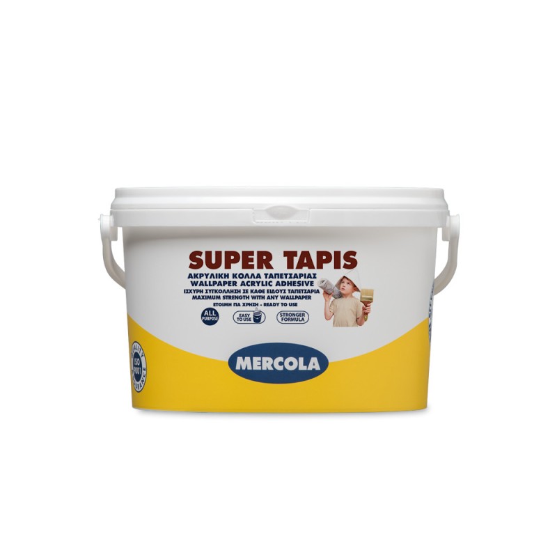 Ακρυλική Κόλλα Ταπετσαρίας MERCOLA SUPER TAPIS 1KG