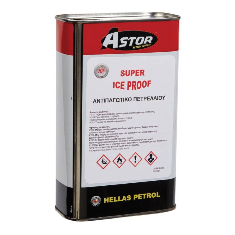 Αντιπαγωτικό Πετρελαίου ASTOR SUPER ICE PROOF 1L-1000ml