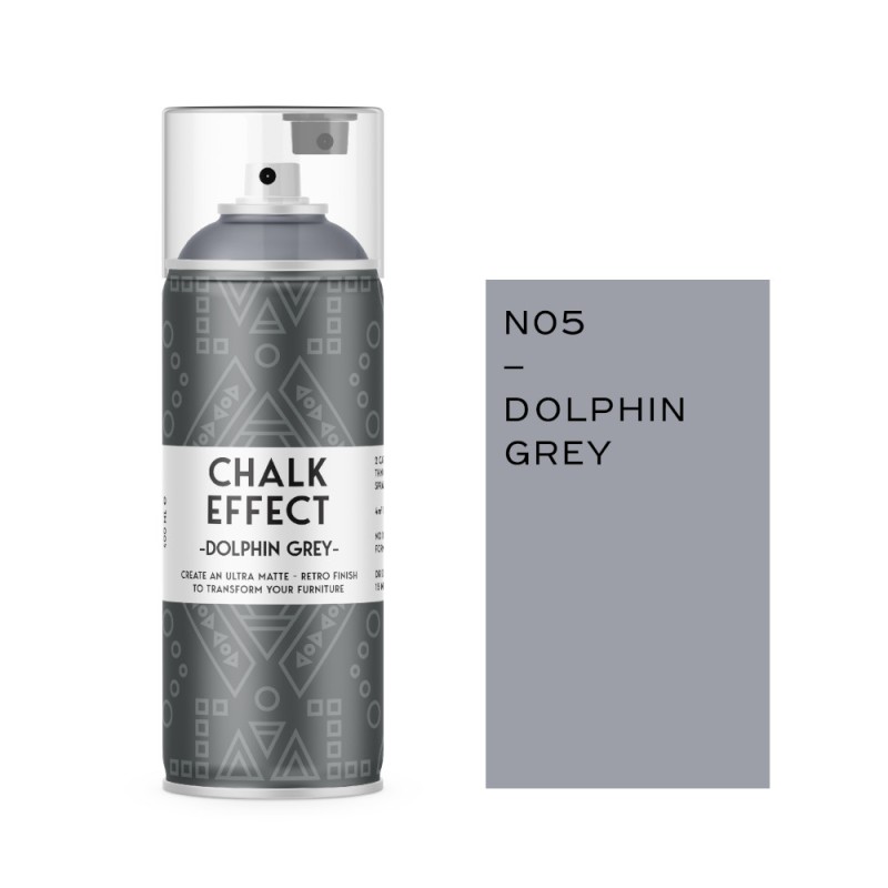 Σπρέι COSMOS Chalk Effect Ν5 DOLPHIN GREY - ΓΚΡΙ 400ml