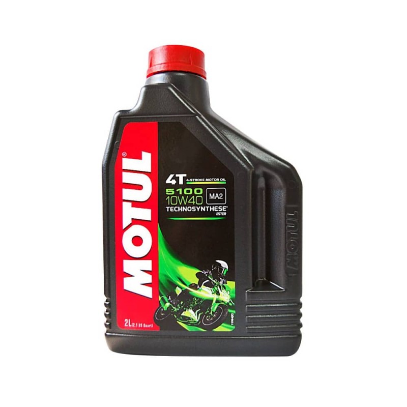 Λάδι MOTUL 10W40 2L 5100 4T Λάδι MOTUL 10W40 2L 5100 4T