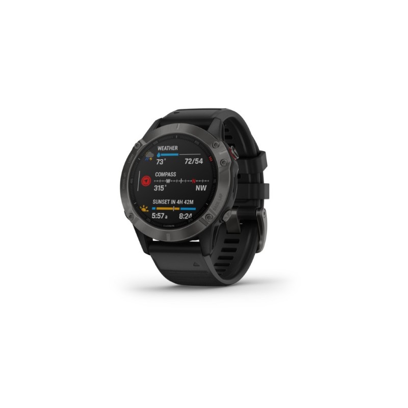 Garmin fenix 6 Sapphire DLC Black/Grey Garmin fenix 6 Sapphire DLC Black/Grey