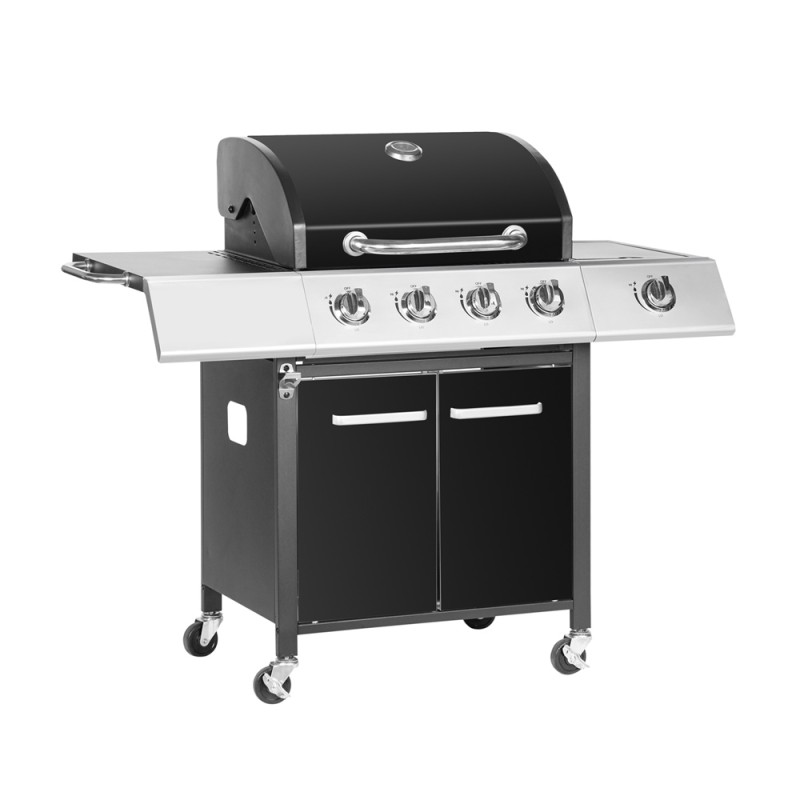 Ψησταριά Υγραερίου 4+1 BORMANN BBQ4500 Με Μαντεμένια Σχάρα Ψησταριά Υγραερίου 4+1 BORMANN BBQ4500 Με Μαντεμένια Σχάρα