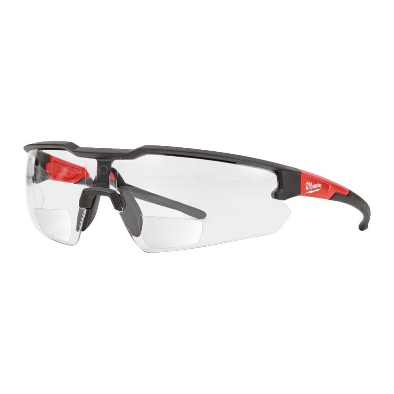 TRANSPARENT SAFETY GLASSES WITH MAGNIFYING LENS +1.5 MILWAUKEE 4932478910