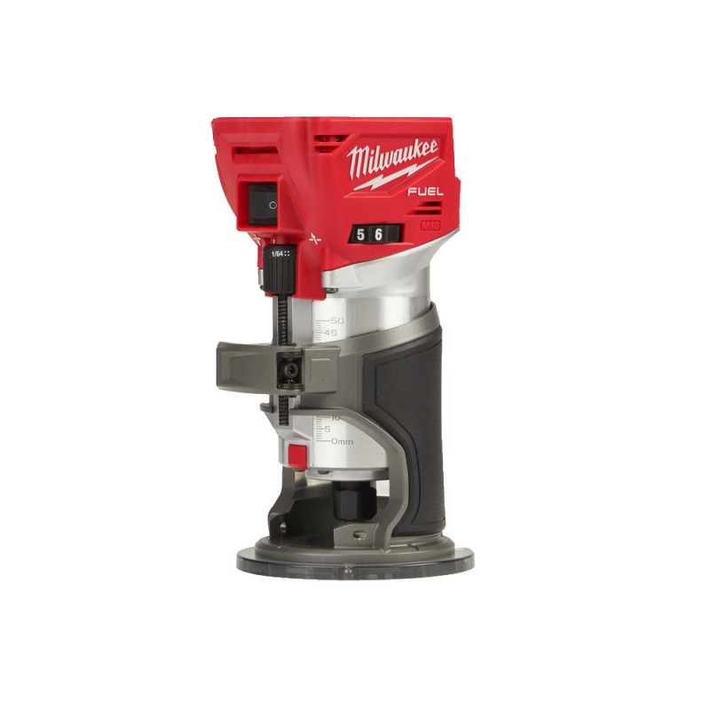 M18 FUEL™ FTR8-0X EDGE ROUTER WITH 8MM / 6MM CHOKE AND BASES MILWAUKEE 4933479073
