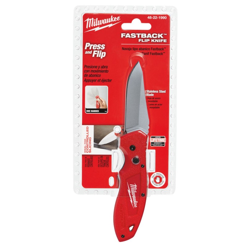 FASTBACK™ ΑΝΑΔΙΠΛΟΥΜΕΝΟ ΜΑΧΑΙΡΙ - SMOOTH | Milwaukee 45242296842 FASTBACK™ ΑΝΑΔΙΠΛΟΥΜΕΝΟ ΜΑΧΑΙΡΙ - SMOOTH | Milwaukee 45242296842