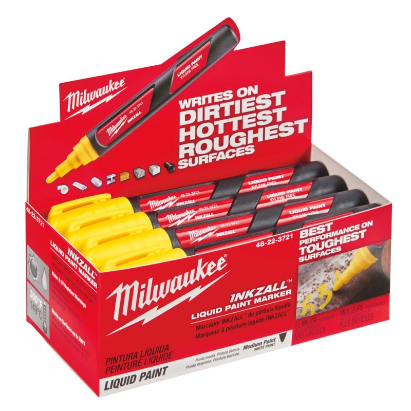 INKZALL™ ΜΑΡΚΑΔΟΡΟΣ ΜΕ ΜΠΙΛΙΑ ΚΙΤΡΙΝΟ MILWAUKEE 48223721