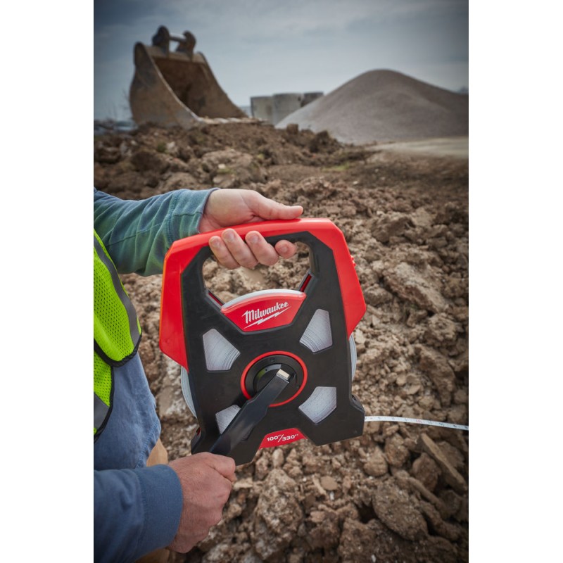100 M/330 FT ΜΕΤΡΟΤΑΙΝΙΑ ΑΝΟΙΧΤΟΥ ΤΥΠΟΥ | Milwaukee 45242486076 100 M/330 FT ΜΕΤΡΟΤΑΙΝΙΑ ΑΝΟΙΧΤΟΥ ΤΥΠΟΥ | Milwaukee 45242486076