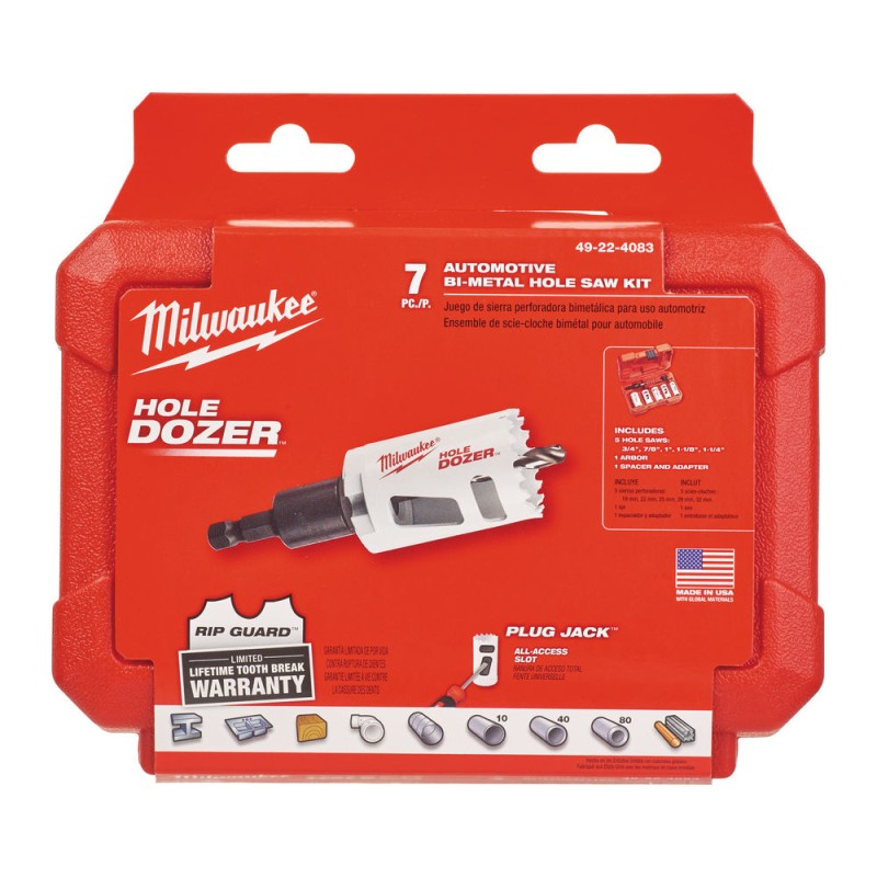 ΣΕΤ ΠΟΤΗΡΟΤΡΥΠΑΝΑ ΚΟΒΑΛΤΙΟΥ ΤΕΜ 7 | Milwaukee 45242310760 ΣΕΤ ΠΟΤΗΡΟΤΡΥΠΑΝΑ ΚΟΒΑΛΤΙΟΥ ΤΕΜ 7 | Milwaukee 45242310760