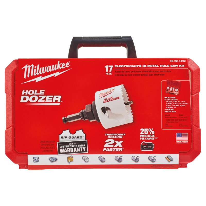 ΣΕΤ ΠΟΤΗΡΟΤΡΥΠΑΝΑ ΚΟΒΑΛΤΙΟΥ ΤΕΜ 17 | Milwaukee 45242271054