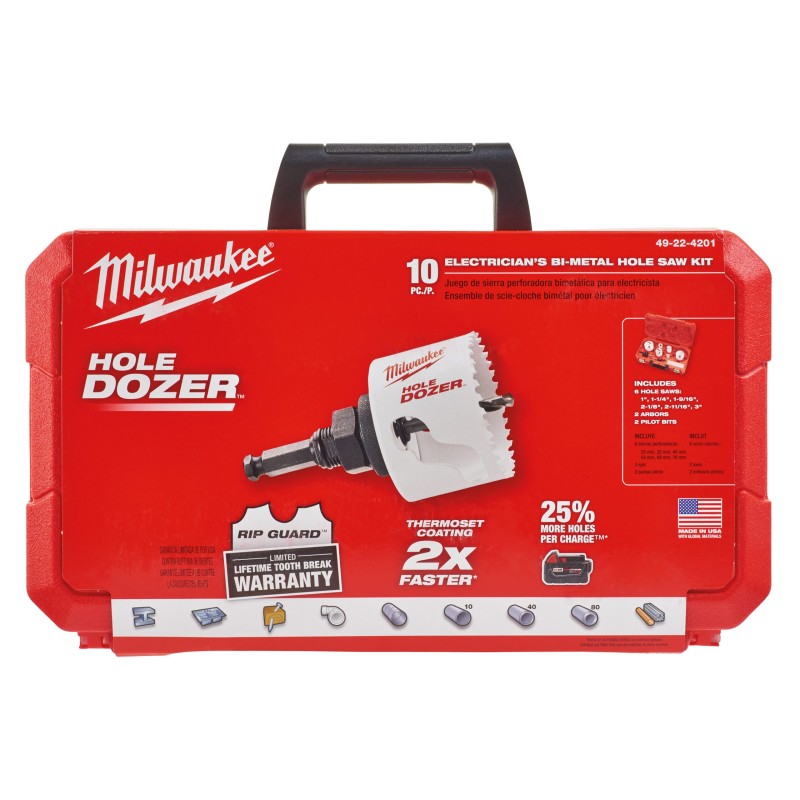ΣΕΤ ΠΟΤΗΡΟΤΡΥΠΑΝΑ ΚΟΒΑΛΤΙΟΥ ΤΕΜ 10 | Milwaukee 45242348091 ΣΕΤ ΠΟΤΗΡΟΤΡΥΠΑΝΑ ΚΟΒΑΛΤΙΟΥ ΤΕΜ 10 | Milwaukee 45242348091