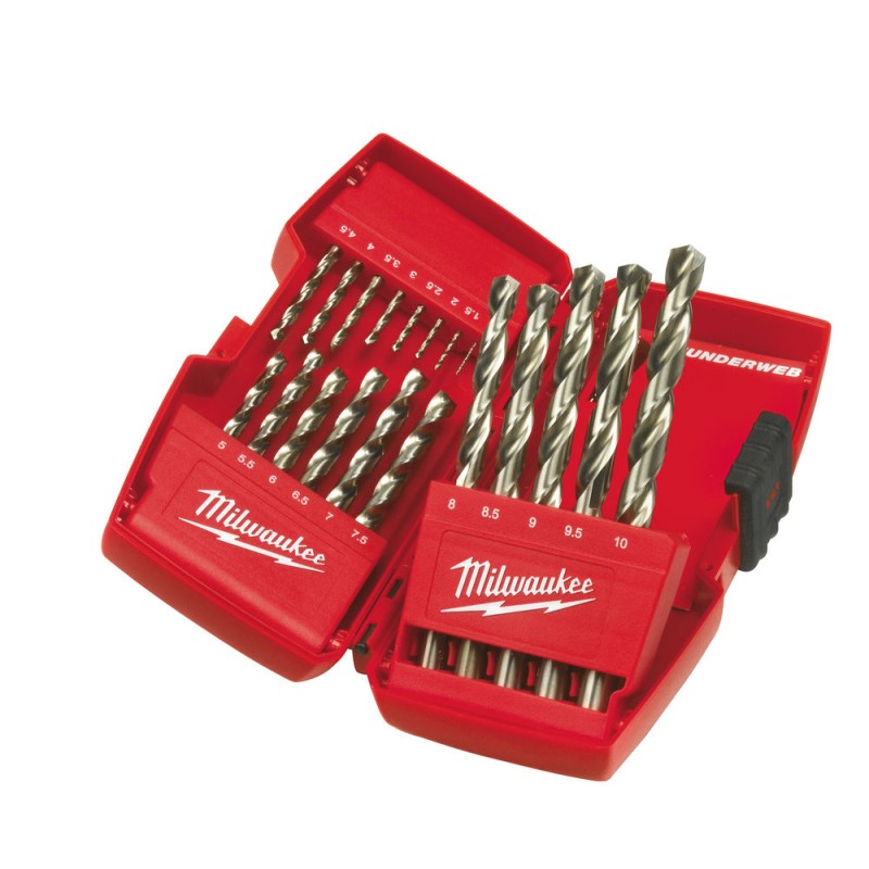 ΣΕΤ ΤΡΥΠΑΝΙΑ ΣΙΔΗΡΟΥ ΑΣΗΜΙ DIN 338 HSS-G ΤΕΜ 19 | Milwaukee 4002395370337 ΣΕΤ ΤΡΥΠΑΝΙΑ ΣΙΔΗΡΟΥ ΑΣΗΜΙ DIN 338 HSS-G ΤΕΜ 19 | Milwaukee 4002395370337