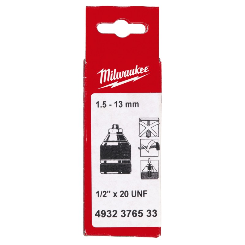 ΤΣΟΚ ΑΥΤΟΜΑΤΟ 1.5–13 MM | Milwaukee 4002395346349 ΤΣΟΚ ΑΥΤΟΜΑΤΟ 1.5–13 MM | Milwaukee 4002395346349