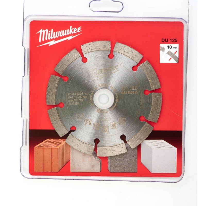 DU 125 ΔΙΑΜΑΝΤΟΔΙΣΚΟΣ Ø 125mm | Milwaukee 4002395361694 DU 125 ΔΙΑΜΑΝΤΟΔΙΣΚΟΣ Ø 125mm | Milwaukee 4002395361694
