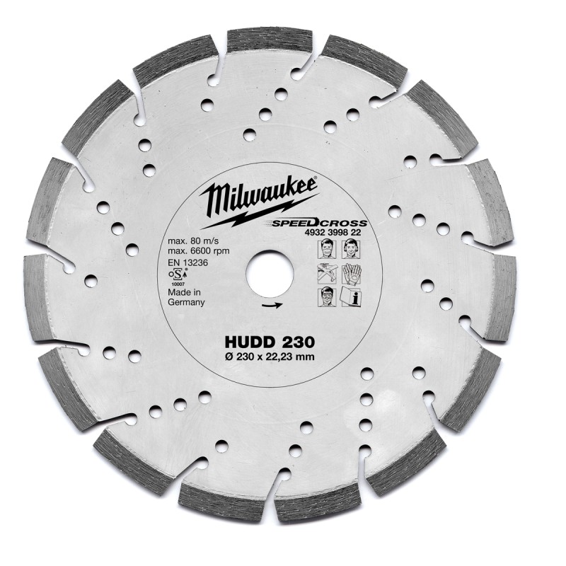 HUDD 230 SPEEDCROSS ΔΙΑΜΑΝΤΟΔΙΣΚΟΣ Ø 230mm | Milwaukee 4002395364770 HUDD 230 SPEEDCROSS ΔΙΑΜΑΝΤΟΔΙΣΚΟΣ Ø 230mm | Milwaukee 4002395364770