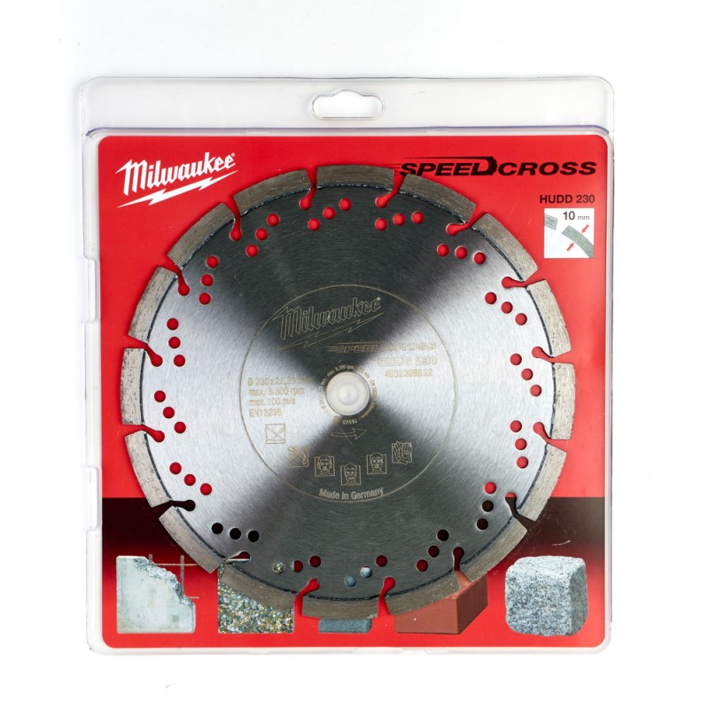 HUDD 230 SPEEDCROSS ΔΙΑΜΑΝΤΟΔΙΣΚΟΣ Ø 230mm | Milwaukee 4002395364770 HUDD 230 SPEEDCROSS ΔΙΑΜΑΝΤΟΔΙΣΚΟΣ Ø 230mm | Milwaukee 4002395364770