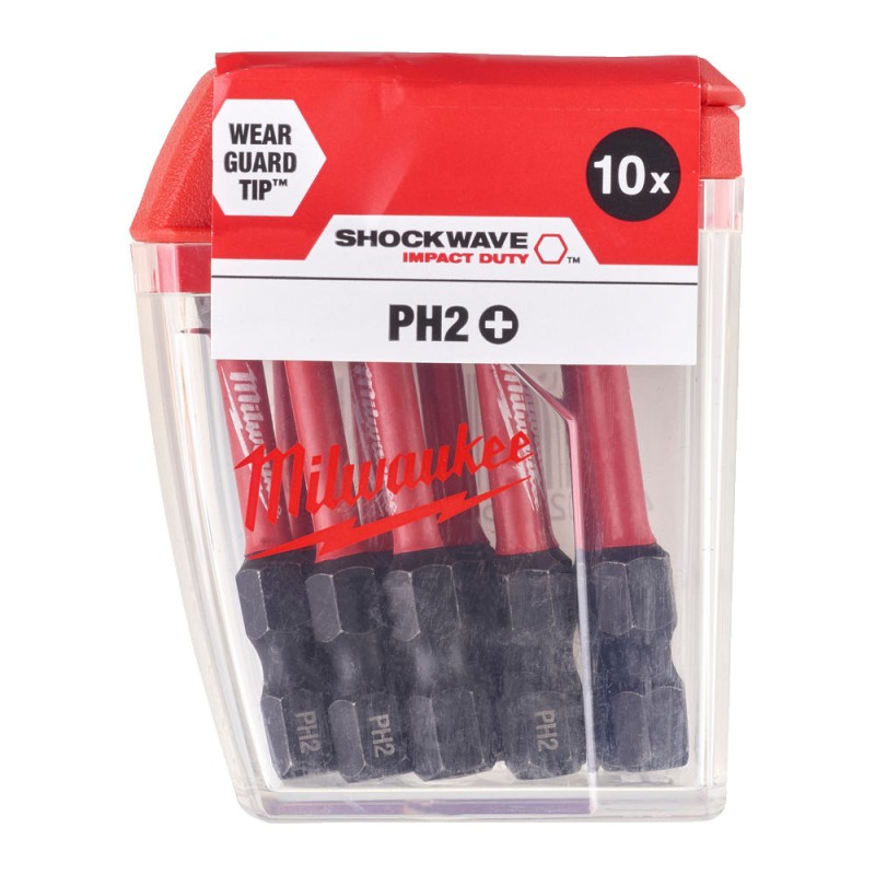 ΣΕΤ ΜΥΤΕΣ SHOCKWAVE™ PH2 X 50 ΤΕΜ 10 | Milwaukee 4002395385171 ΣΕΤ ΜΥΤΕΣ SHOCKWAVE™ PH2 X 50 ΤΕΜ 10 | Milwaukee 4002395385171
