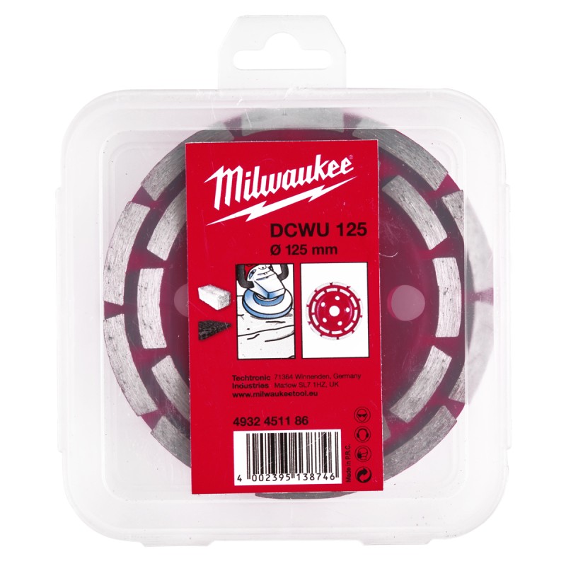 DCWU 125 ΔΙΑΜΑΝΤΟΔΙΣΚΟΣ ΛΕΙΑΝΣΗΣ Ø 125 | Milwaukee 4002395138746 DCWU 125 ΔΙΑΜΑΝΤΟΔΙΣΚΟΣ ΛΕΙΑΝΣΗΣ Ø 125 | Milwaukee 4002395138746