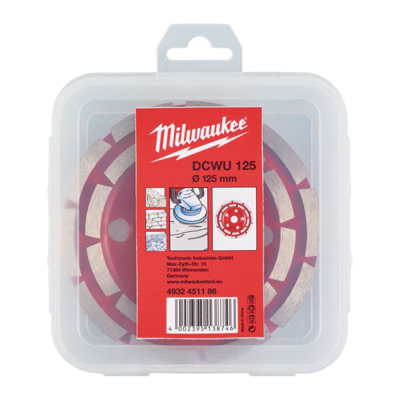 DCWU 125 ΔΙΑΜΑΝΤΟΔΙΣΚΟΣ ΛΕΙΑΝΣΗΣ Ø 125 | Milwaukee 4002395138746 DCWU 125 ΔΙΑΜΑΝΤΟΔΙΣΚΟΣ ΛΕΙΑΝΣΗΣ Ø 125 | Milwaukee 4002395138746