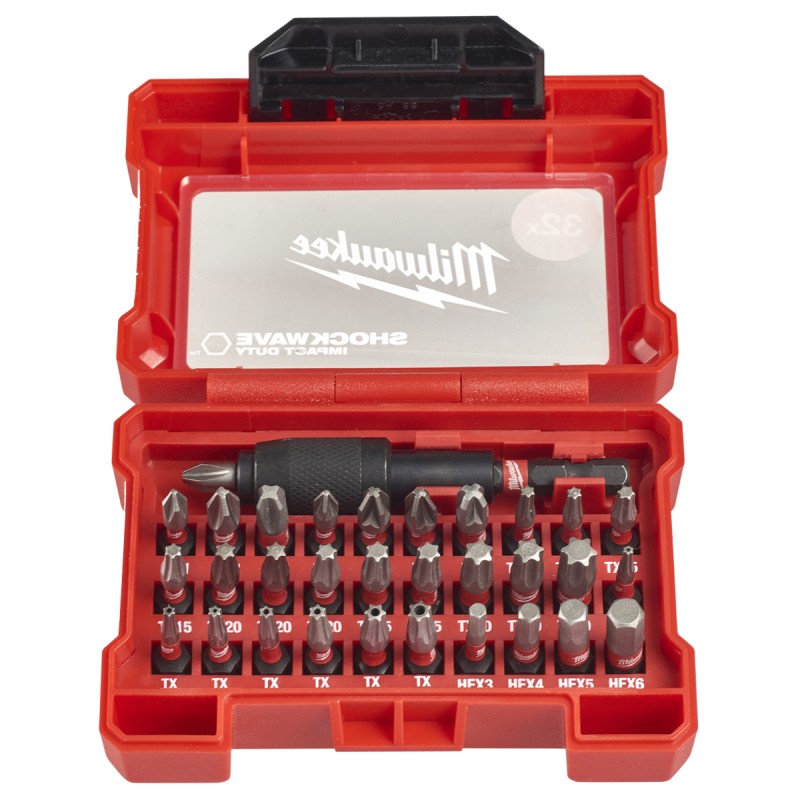 ΣΕΤ ΜΥΤΕΣ & ΑΝΤΑΠΤΟΡΑΣ ΤΕΜ 32 | Milwaukee 4058546221850 ΣΕΤ ΜΥΤΕΣ & ΑΝΤΑΠΤΟΡΑΣ ΤΕΜ 32 | Milwaukee 4058546221850