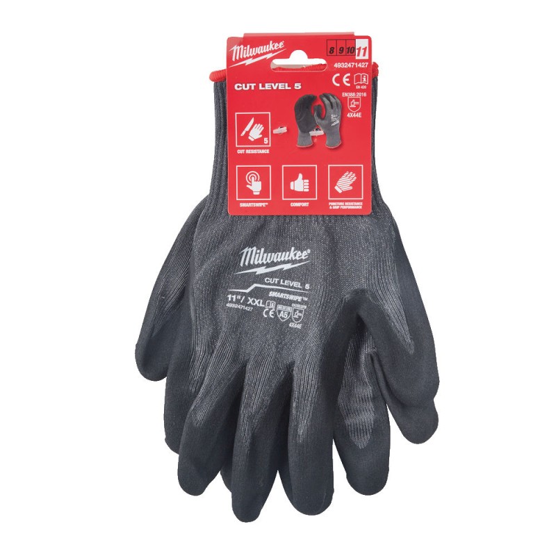 NITRILE GLOVES WITH CUT RESISTANCE XXL/11 LEVEL 5 MILWAUKEE 4932471427