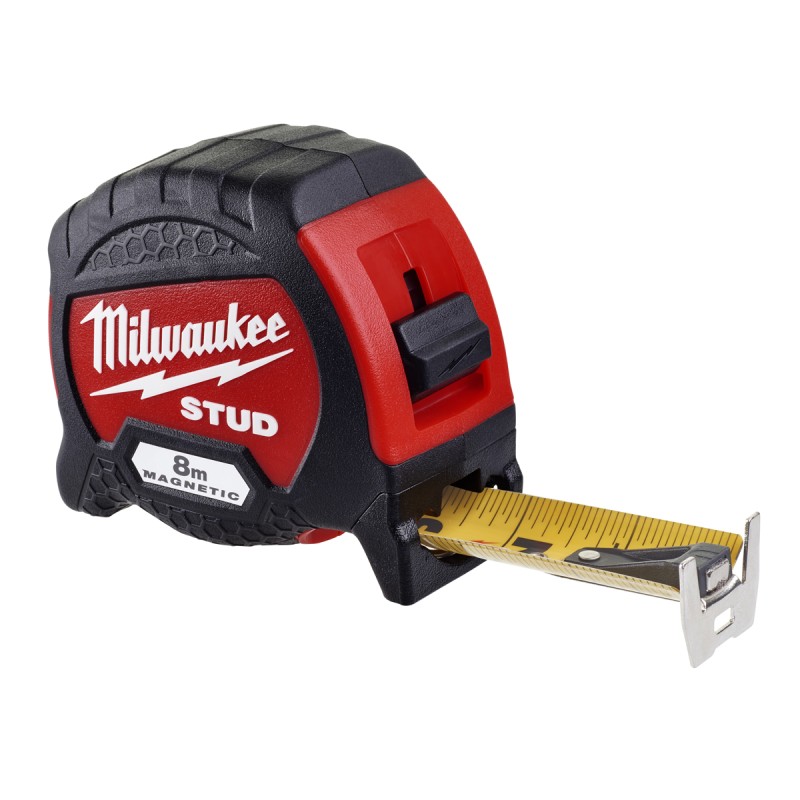 STUD™ II ΜΕΤΡΟ ΜΕ ΠΛΑΤΙΑ ΛΑΜΑ 8m MILWAUKEE 4932471627