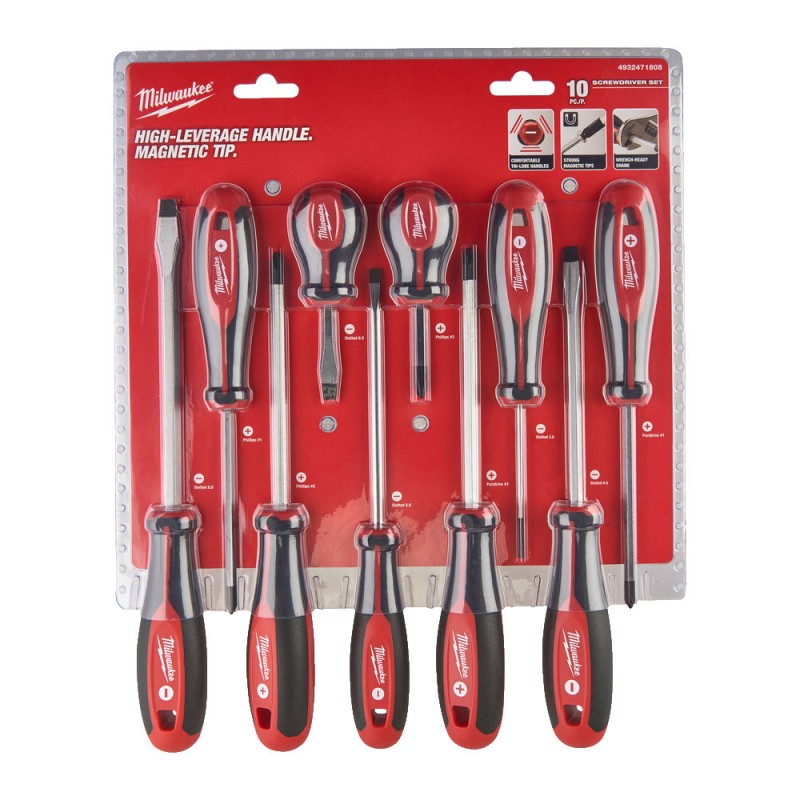 TRI-LOBE ΚΑΤΣΑΒΙΔΙΑ SET 3 ΤΕΜ 10 MILWAUKEE 4932471808