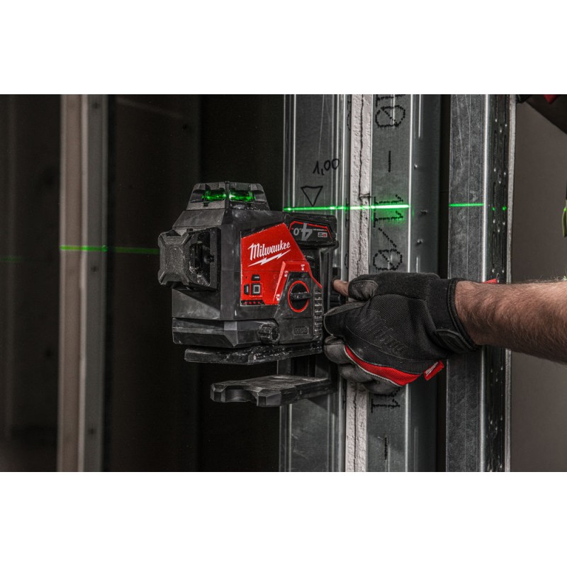 M12™ 3PL-401C 360°  ΠΡΑΣΙΝΟ ΛΕΙΖΕΡ 3ΩΝ ΕΠΙΠΕΔΩΝ MILWAUKEE 4933478102