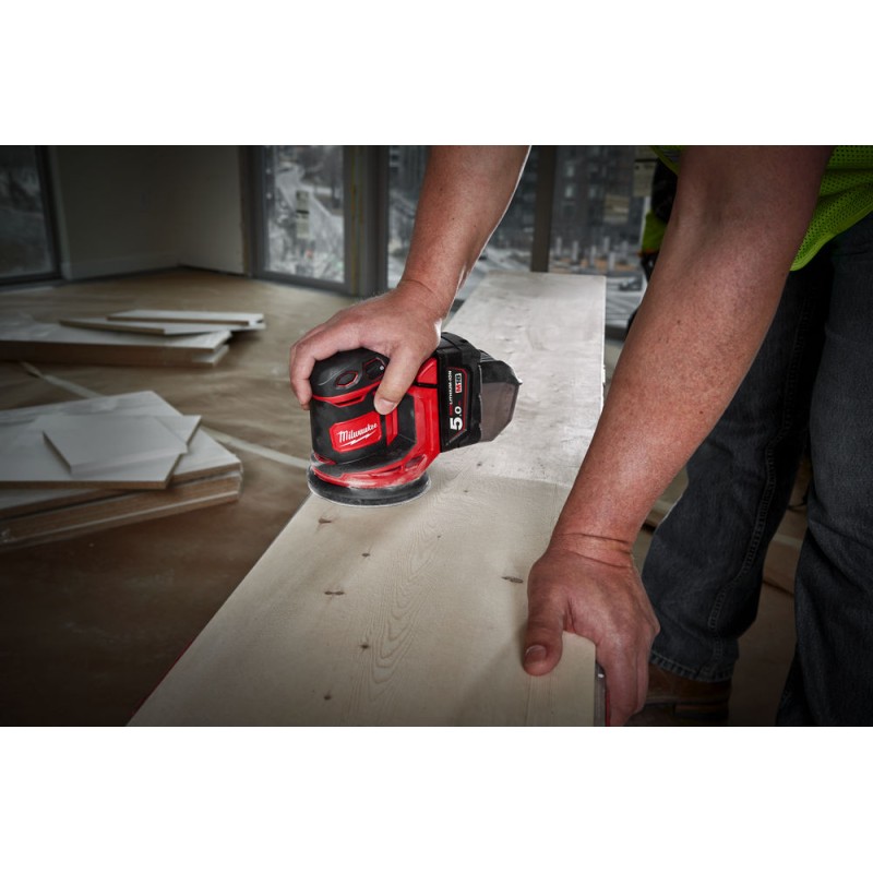 M18™ BOS125-502B ΕΚΚΕΝΤΡΟ ΠΕΡΙΣΤΡΟΦΙΚΟ ΤΡΙΒΕΙΟ 125mm | Milwaukee 4058546221744 M18™ BOS125-502B ΕΚΚΕΝΤΡΟ ΠΕΡΙΣΤΡΟΦΙΚΟ ΤΡΙΒΕΙΟ 125mm | Milwaukee 4058546221744