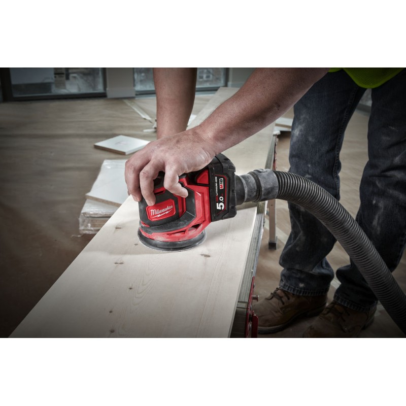 M18™ BOS125-502B ΕΚΚΕΝΤΡΟ ΠΕΡΙΣΤΡΟΦΙΚΟ ΤΡΙΒΕΙΟ 125mm | Milwaukee 4058546221744 M18™ BOS125-502B ΕΚΚΕΝΤΡΟ ΠΕΡΙΣΤΡΟΦΙΚΟ ΤΡΙΒΕΙΟ 125mm | Milwaukee 4058546221744