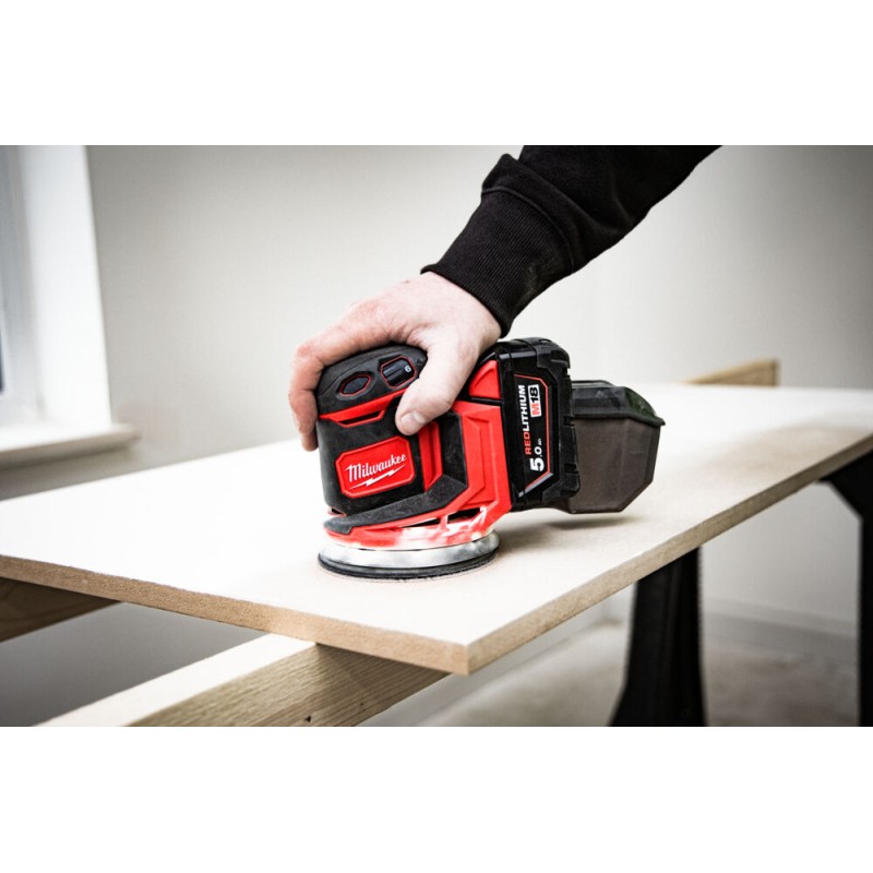 M18™ BOS125-502B ΕΚΚΕΝΤΡΟ ΠΕΡΙΣΤΡΟΦΙΚΟ ΤΡΙΒΕΙΟ 125mm | Milwaukee 4058546221744 M18™ BOS125-502B ΕΚΚΕΝΤΡΟ ΠΕΡΙΣΤΡΟΦΙΚΟ ΤΡΙΒΕΙΟ 125mm | Milwaukee 4058546221744