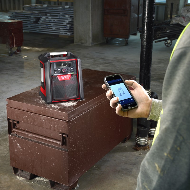 M18™ RC-0 ΡΑΔΙΟΦΩΝΟ ΦΟΡΤΙΣΤΗΣ ΕΡΓΟΤΑΞΙΟΥ ΜΕ BLUETOOTH | Milwaukee 4002395005420 M18™ RC-0 ΡΑΔΙΟΦΩΝΟ ΦΟΡΤΙΣΤΗΣ ΕΡΓΟΤΑΞΙΟΥ ΜΕ BLUETOOTH | Milwaukee 4002395005420