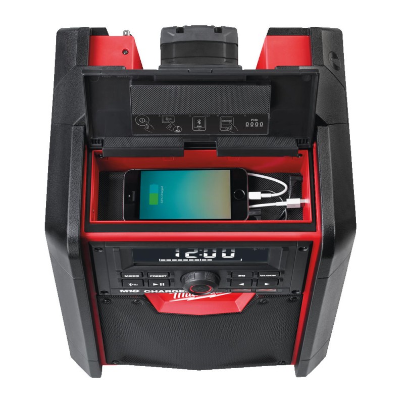 M18™ RC-0 ΡΑΔΙΟΦΩΝΟ ΦΟΡΤΙΣΤΗΣ ΕΡΓΟΤΑΞΙΟΥ ΜΕ BLUETOOTH | Milwaukee 4002395005420 M18™ RC-0 ΡΑΔΙΟΦΩΝΟ ΦΟΡΤΙΣΤΗΣ ΕΡΓΟΤΑΞΙΟΥ ΜΕ BLUETOOTH | Milwaukee 4002395005420