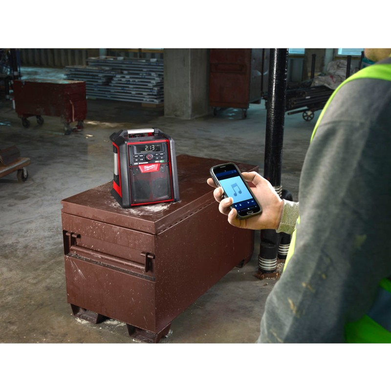 M18™ RC-0 ΡΑΔΙΟΦΩΝΟ ΦΟΡΤΙΣΤΗΣ ΕΡΓΟΤΑΞΙΟΥ ΜΕ BLUETOOTH | Milwaukee 4002395005420 M18™ RC-0 ΡΑΔΙΟΦΩΝΟ ΦΟΡΤΙΣΤΗΣ ΕΡΓΟΤΑΞΙΟΥ ΜΕ BLUETOOTH | Milwaukee 4002395005420