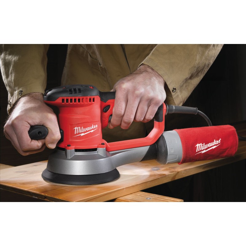 ROS 125 E 125 MM  ΕΚΚΕΝΤΡΟ ΠΕΡΙΣΤΡΟΦΙΚΟ ΤΡΙΒΕΙΟ 300 W | Milwaukee 4933433180