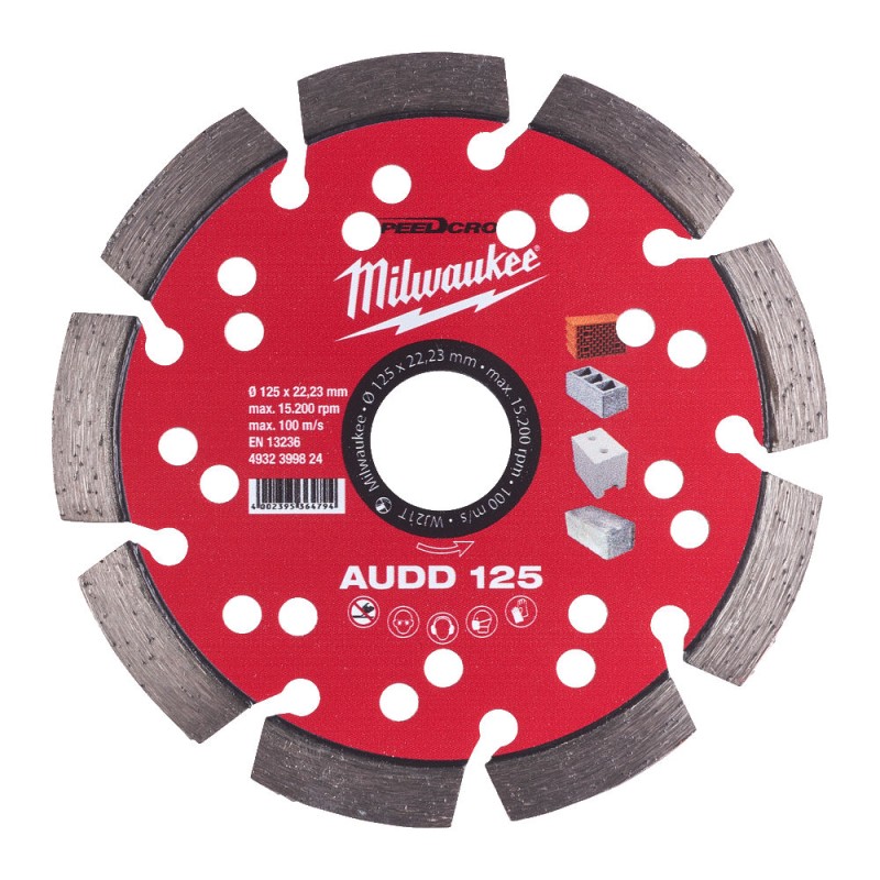 SPEEDCROSSS™ AUDD 125 ΔΙΑΜΑΝΤΟΔΙΣΚΟΣ Ø 125 | Milwaukee 4002395364794 SPEEDCROSSS™ AUDD 125 ΔΙΑΜΑΝΤΟΔΙΣΚΟΣ Ø 125 | Milwaukee 4002395364794