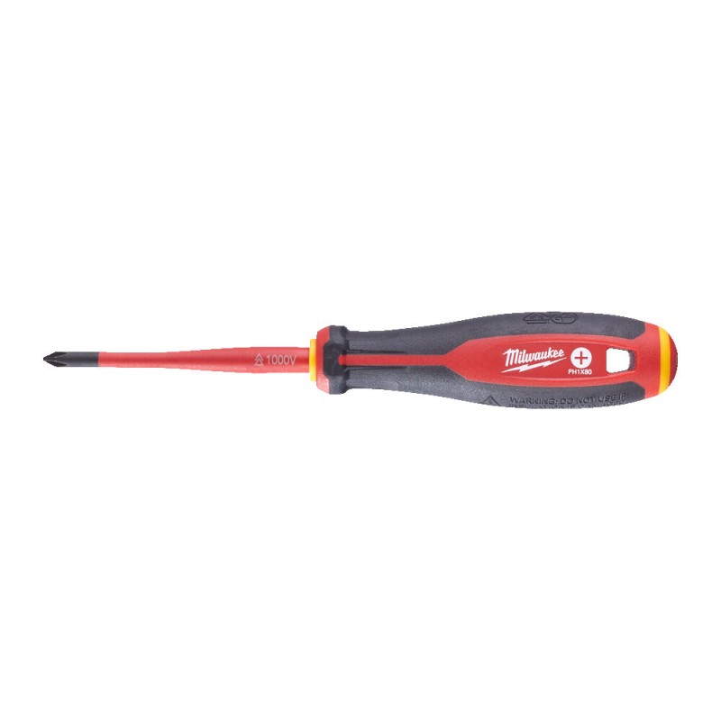 TRI-LOBE VDE ΚΑΤΣΑΒΙΔΙ ΣΤΑΥΡΟΥ PH1 x80 MILWAUKEE 4932478721