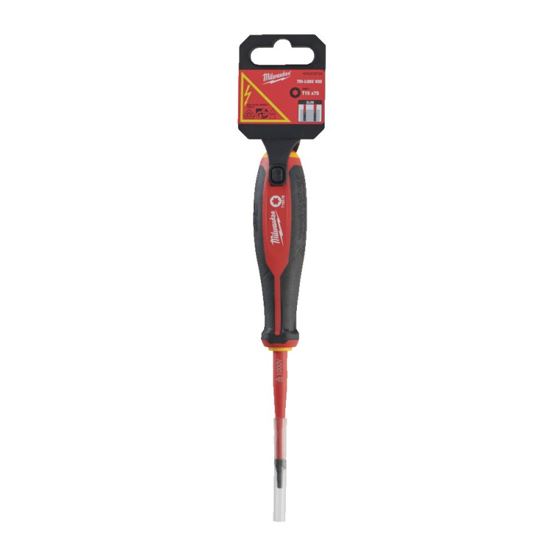 TRI-LOBE VDE ΚΑΤΣΑΒΙΔΙ TORX T15 x75 MILWAUKEE 4932478729