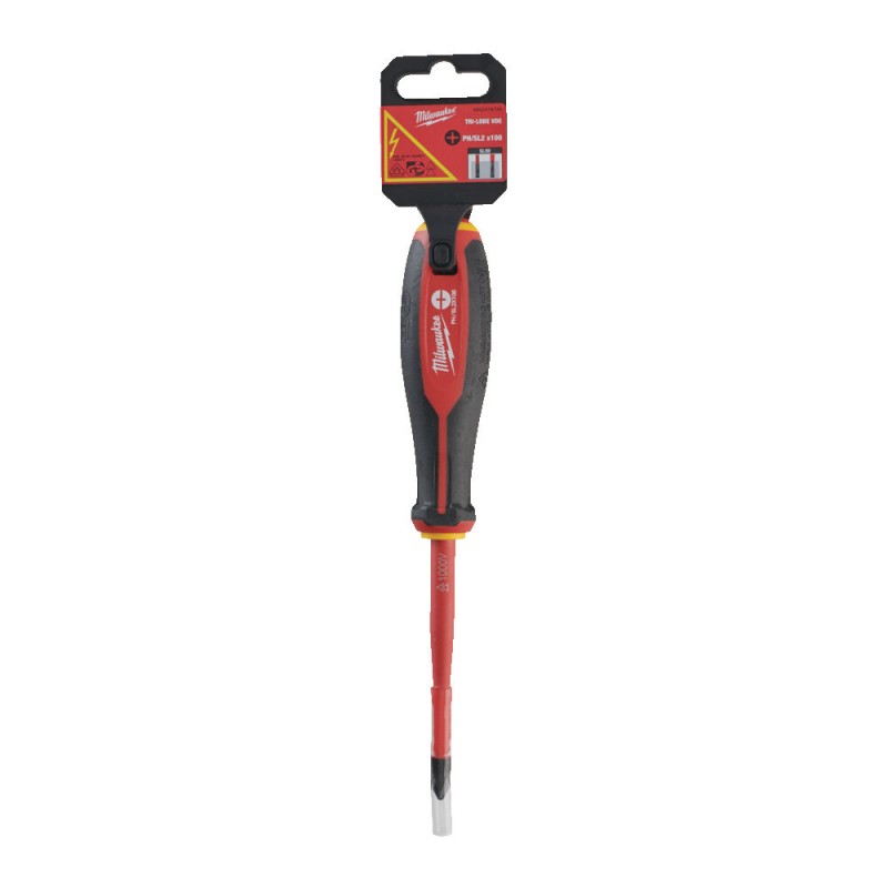 TRI-LOBE VDE ΚΑΤΣΑΒΙΔΙ ΣΤΑΥΡΟΥ PH/ SL2 x100 MILWAUKEE 4932478734