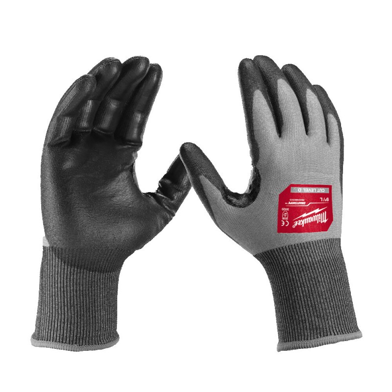 HI-DEXTERITY GLOVES WITH CUT PROTECTION M/8 LEVEL D/4 MILWAUKEE 4932480502