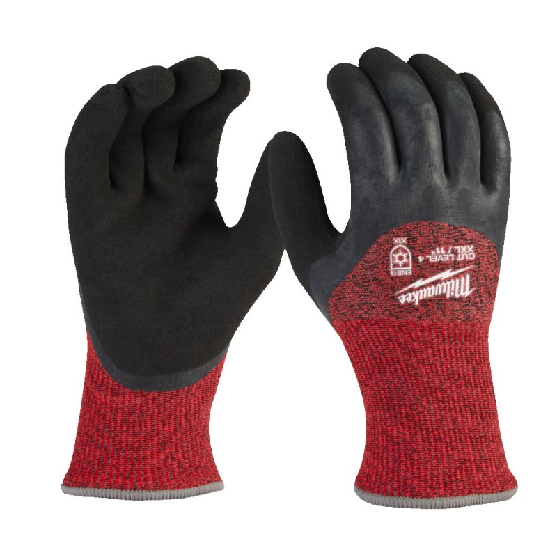 WINTER GLOVES WITH CUT PROTECTION 8/M LEVEL 4/D MILWAUKEE 4932480612