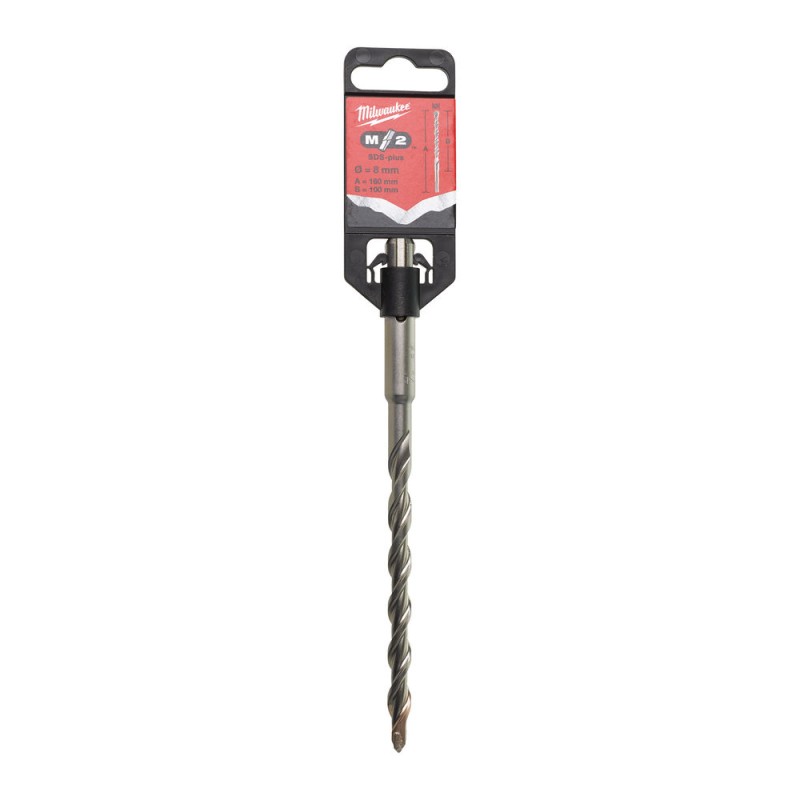 M2 SDS-Plus 8 x 160 - 1 TEM | Milwaukee 4002395308873 M2 SDS-Plus 8 x 160 - 1 TEM | Milwaukee 4002395308873