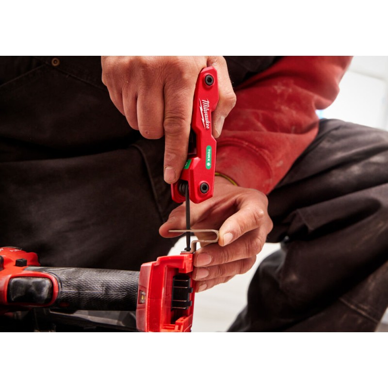 ΣΕΤ ΑΝΑΔΙΠΛΟΥΜΕΝΩΝ ΚΛΕΙΔΙΩΝ TORX - 8 ΤΕΜ | Milwaukee 4932480979