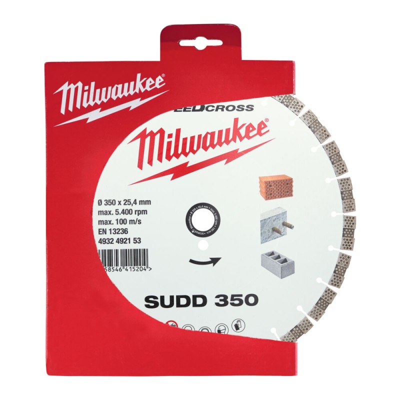 ΔΙΣΚΟΣ ΔΙΑΜΑΝΤΙΟΥ SUDD 350 MM | Milwaukee 4932492153